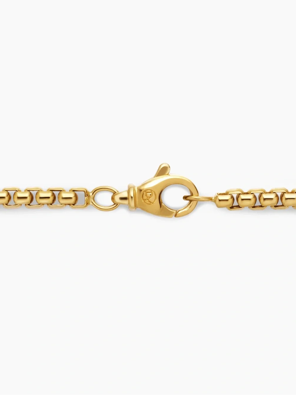David Yurman Gold Box Chain Necklace -  Fashion Jewelry
